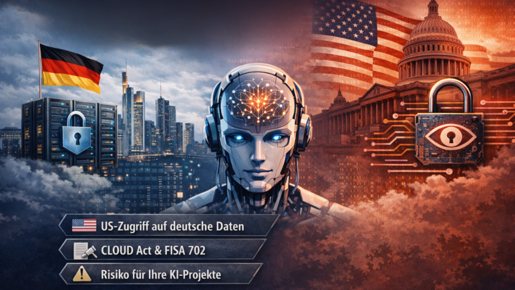 Das Ende der sicheren US-Cloud: Warum Unternehmen jetzt auf On-Premise KI umsteigen müssen 1