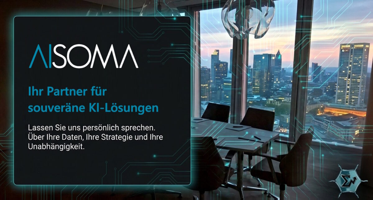 Souveräne KI-Lösungen - AISOMA Frankfurt